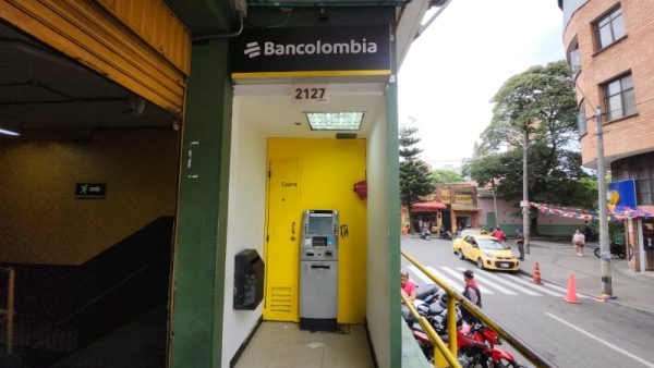 Cajero Automático Banco Bancolombia