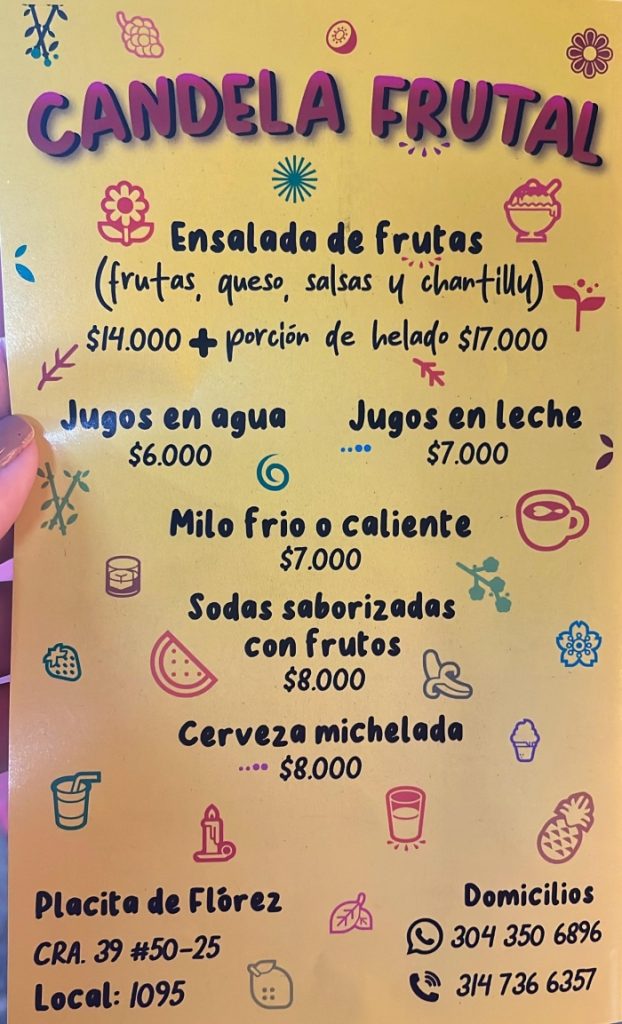 Candela Frutal Local 1095